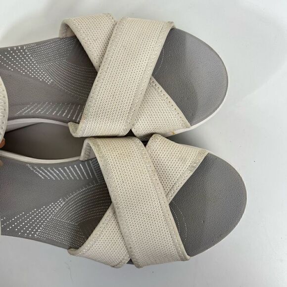 Clark’s Cloud-steppers Womens Wedge Sandals Size  10 - Picture 8 of 11